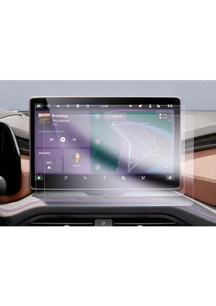 Skoda Kodiaq Prestige-Sportline Paket 2024 2025 Model 13 Inç Multimedya Uyumlu 9H Nano Ekran Koruyucu