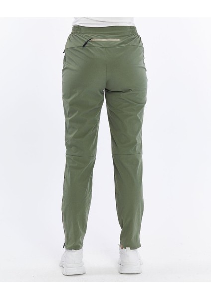 Quick Dry Kadın Trekking Pantolon-Haki