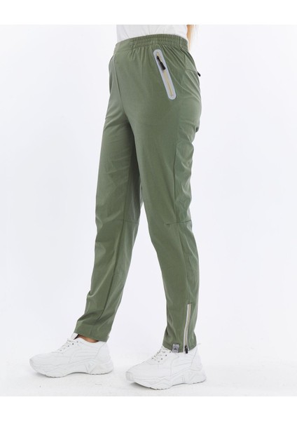Quick Dry Kadın Trekking Pantolon-Haki