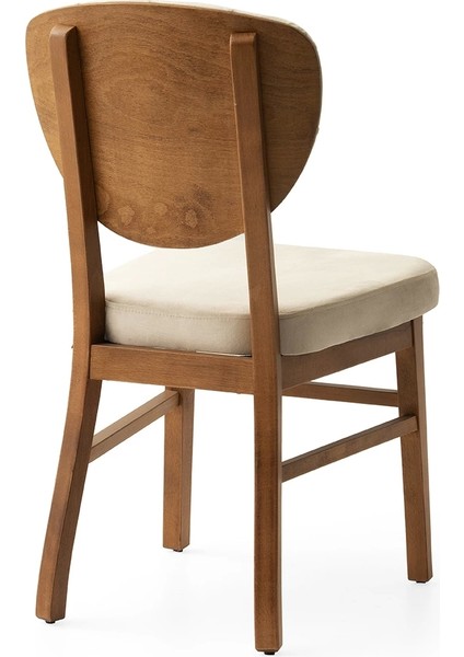 Elma Ahşap Gürgen Gövde Salon Balkon ve Mutfak Sandalyesi 1 Adet fiyatları