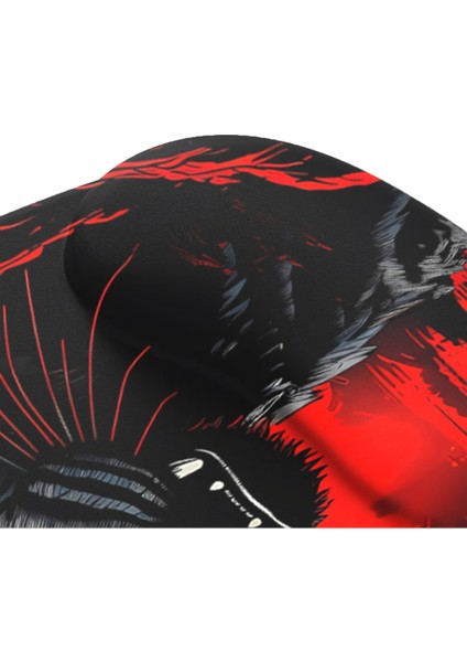 Black Tiger Bilek Destekli Mouse Pad,baskılı Mouse Pad,ergonomik Rahat Konforlu Mouse Pad