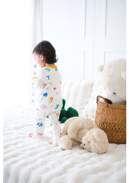 1 Tog Unisex Patikli Uyku Tulumu - Hayvan modelleri