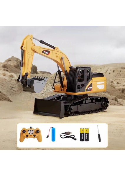 11 Kanallı Büyük Boy Tam Fonksiyonlu R/c Kepçe Oyuncak (Yurt Dışından)