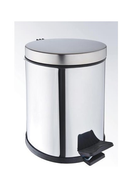 CK-9000-3 Pedallı Paslanmaz Çöp Kovası 3 Lt