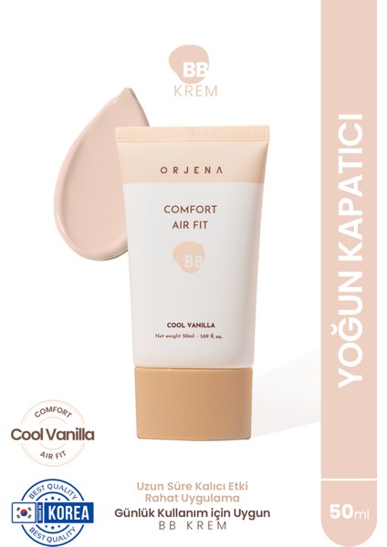 Comfort Air Fit BB Cream No:17 Cool Vanilla- Yoğun Kapatıcı Bb Cream No:17 -50ml