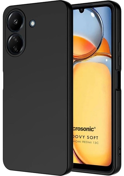 Xiaomi Redmi 13C Uyumlu Silikon Kılıf Esnek Yumuşak Şeffaf+Lila+Kırmızı+Lacivet (4 Adet) fırsatları
