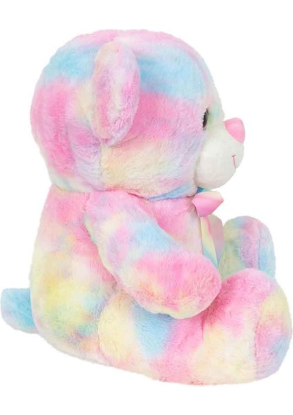 4771 Gökkuşağı Renkli Peluş Ayı 45 cm -Sunman modelleri