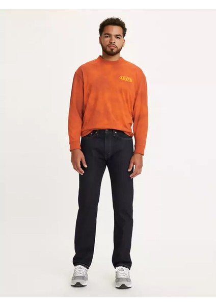 Premium 505 Regular Fit Gerçek Yumuşak Erkek Kot Pantolonu - 001T2-0009