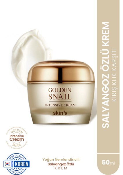 Altın Salyangoz Özlü Krem Golden Snail Cream 50 gr
