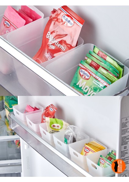 1 Adet Mini Kutu, Buzdolabı & Kapak Içi Düzenleyici, Organizer Kutu