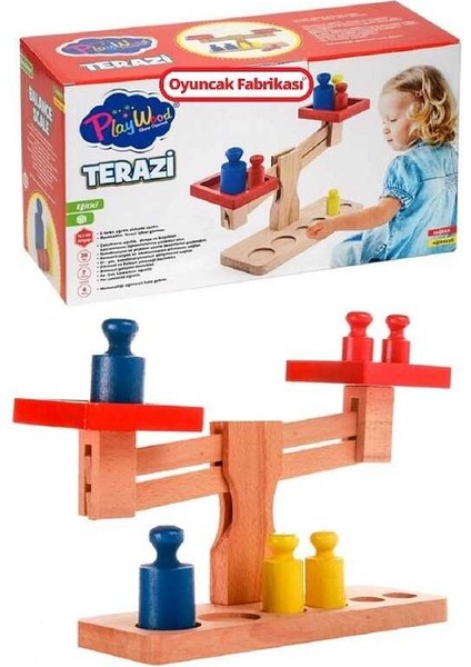 Kutuda Ahşap Terazi