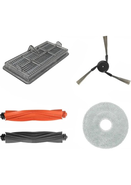 X40 Pro Ultra Robot Süpürge Aksesuarları Ana Yan Fırça Hepa Filtre Paspas Toz Torbaları Yedek Parçalar (Yurt Dışından) indirimleri