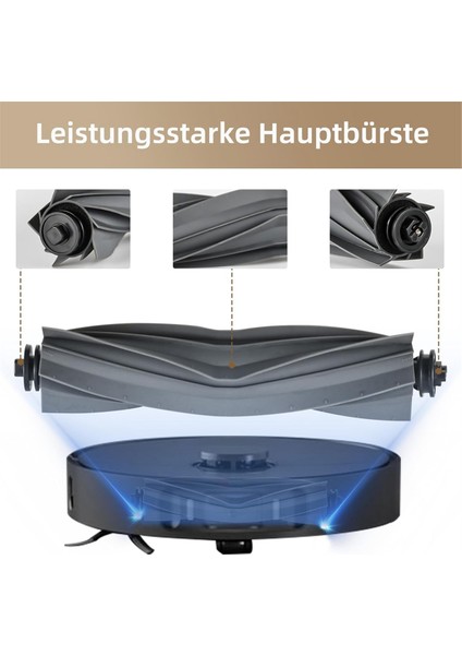 X40 Ultra Complete Robot Süpürge Ana Yan Fırça Hepa Filtre Paspas Bezi Toz Torbaları Yedek Parçaları (Yurt Dışından) modelleri