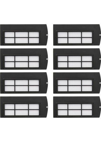 X9 Robot Süpürge Için Hepa Filtreler Yıkanabilir Filtre Yedekleri Aksesuarlar Eleman, 8 Adet (Yurt Dışından)