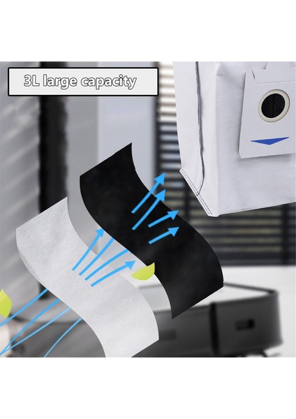 T30S Robot Süpürge Ana Yan Fırça Hepa Filtreler Paspas Bezi Toz Torbaları Yedek Parçaları (Yurt Dışından) fiyatları