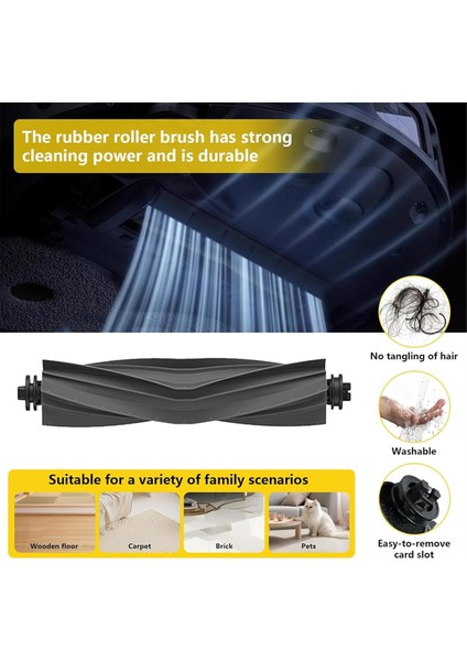 Bot L10S Pro Ultra HEAT/X30 ULTRA/X30 PRO/S10 Vakum Parçaları Ana Yan Fırça Filtre Paspas Toz Torbaları (Yurt Dışından) fiyatları