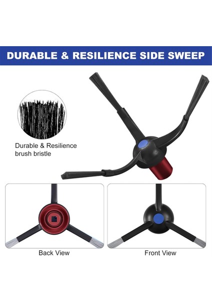 T30S/N30 Pro Omni/omni Robot Süpürge Ana Yan Fırça Hepa Filtreler Paspas Pedleri Toz Torbaları (Yurt Dışından) indirimleri