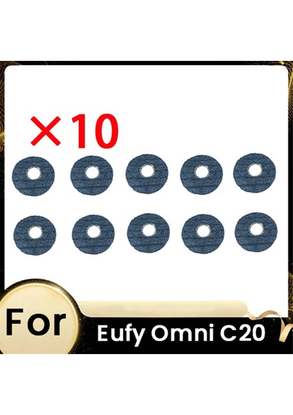 Omni C20 Robot Süpürge Parçaları Değişimi Için 10 Adet Temizleme Bezi (Yurt Dışından)
