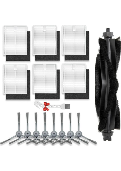 L60/ L60 / L50/ L50 Robot Süpürge Ana Yan Fırça Hepa Filtre Yedek Parçaları (Yurt Dışından)