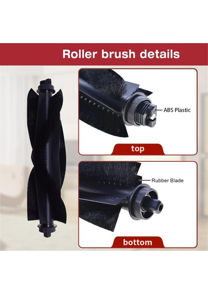 L60/ L60 / L50/ L50 Robot Süpürge Ana Yan Fırça Hepa Filtre Yedek Parçaları (Yurt Dışından) fiyatları