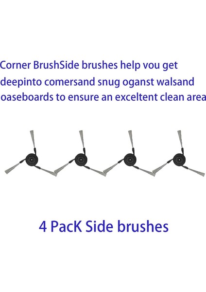 X40 Ultra Pro S30 Robot Süpürge Ana Fırça Yan Fırçalar Hepa Filtreler Paspas Pedleri Toz Torbaları (Yurt Dışından) modelleri