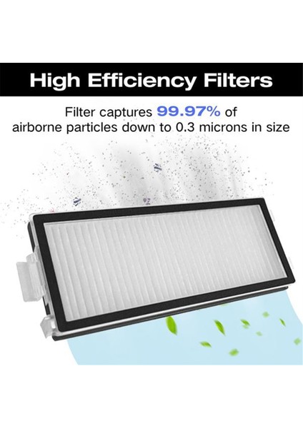 P10S Pro / V20 Robot Süpürge Için 18 Adet Ana Yan Fırça Paspas Bezi Filtre Toz Torbası Yedek Parçaları (Yurt Dışından) modelleri