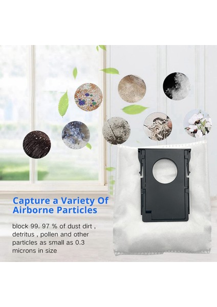 J20 / W20/W20 Pro Robot Süpürge Için 10 Adet Vakumlu Toz Torbası Değiştirilebilir Parçalar (Yurt Dışından) fırsatları