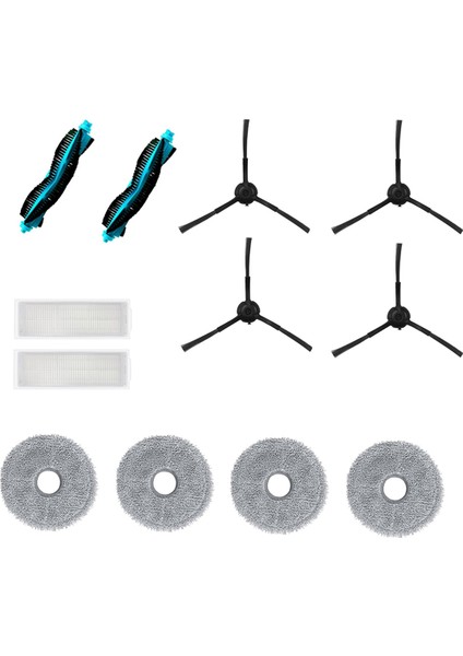 Sweeper 11090 Parçaları Için Uygundur Ana Silindir Fırça Yan Filtre Ekran Bezi Temizleme Toz Torbası (Yurt Dışından)