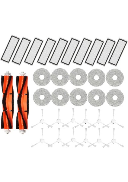 Robot Süpürge S10+ / S10 Plus Ana Yan Fırça Hepa Filtreler Paspas Bezi Yedek Parçalar Aksesuarlar (Yurt Dışından)