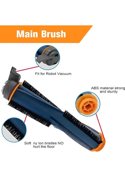 AV2310AE/RV2310AE Matrix Robot Süpürge Ana Yan Fırça Hepa Filtreleri Için Yedek Parçalar (Yurt Dışından) fırsatları