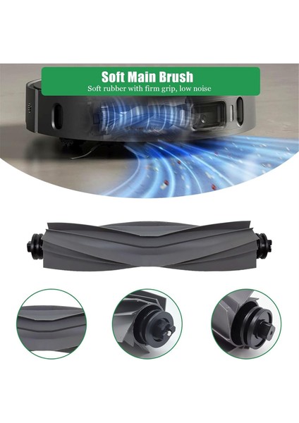 X40 Ultra / Pro S30 Elektrikli Süpürge Ana Yan Fırça Hepa Filtre Paspas Bezi Yedek Parçaları (Yurt Dışından) indirimleri