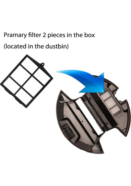 Robot Süpürgeler AV2501AE/AV2502AE Temizleyici Yedek Fırça Aksesuarları (Yurt Dışından) fırsatları