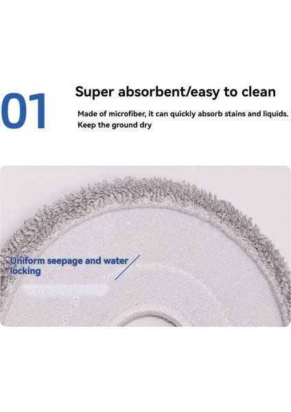 X1 T10 T20/ S10 S20 X10 X20 X30 Süpürge Aksesuarları Için 1 Set Temizleme Bezi (Yurt Dışından) fırsatları