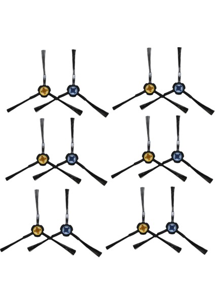 DF45 V8S V80MAX X800 Robot Süpürge Parçalarının Değiştirilmesi Için 12 Adet Yan Fırça (Yurt Dışından) fiyatları