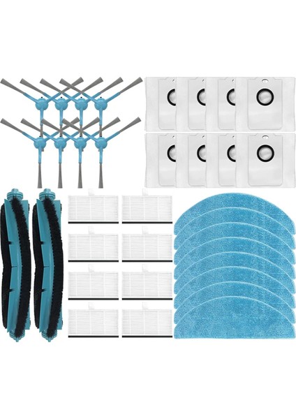7490 IMMORTAL/8290 Immortal/kabum Smart 900 Elektrikli Süpürge Yedek Parçaları Fırça Mop Filtre Parçası (Yurt Dışından)