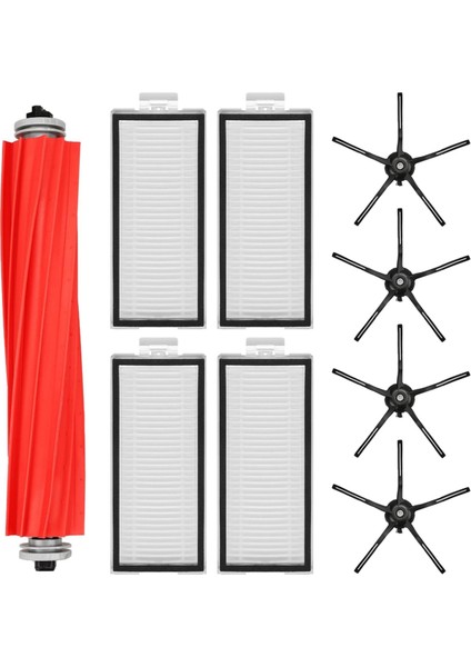 + Max Max+(Plus) Robot Süpürge Aksesuarları Kiti Ana Yan Fırça Hepa Filtre (Yurt Dışından)