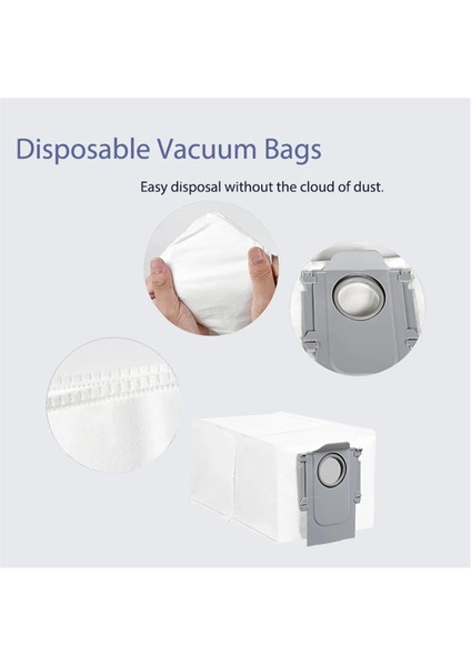 Qrevo S, Pro, Maxv Robot Süpürge Ana Yan Fırça Hepa Filtre Paspas Pedi Bez Toz Torbası Aksesuarları (Yurt Dışından) fırsatları