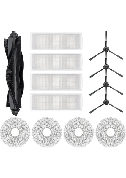 Karingbee S7 Omnı Silindir Yan Fırça Hepa Filtre Paspas Bezleri Rag Robot Süpürge Aksesuar Yedek Parça (Yurt Dışından)