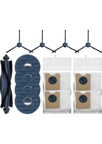 Omni C20 Süpürme Robotu Aksesuarları Temizleyici Parçaları Yedek Ana Yan Fırça Paspas Filtre Seti Toz Torbası (Yurt Dışından) fiyatları