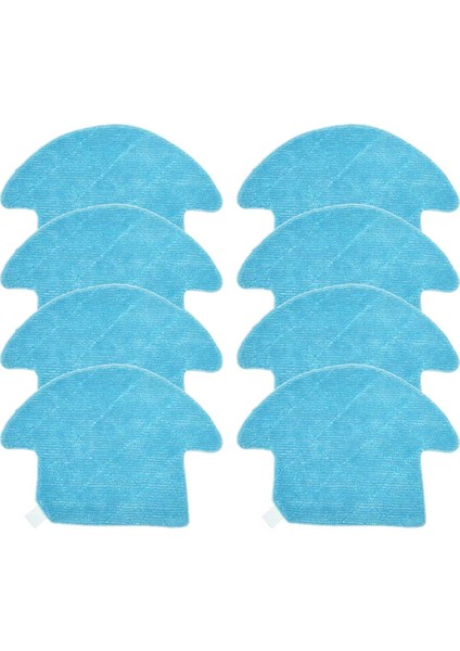 / V7S V7PRO Robot Süpürge Yedek Parçaları Mop Bezi 8 Adet (Yurt Dışından)