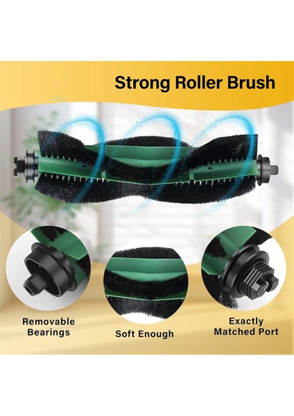 Essential Series Y0110 Y0140, Q0120 Q011 Robot Süpürge Ana Yan Fırça Hepa Filtreler Aksesuarlar (Yurt Dışından) indirimleri