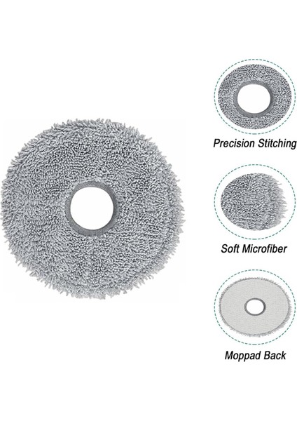 X40 Ultra / Pro S30 Robot Süpürge Ana Yan Fırçalar Hepa Filtreler Paspas Bezi Toz Torbaları (Yurt Dışından) fırsatları