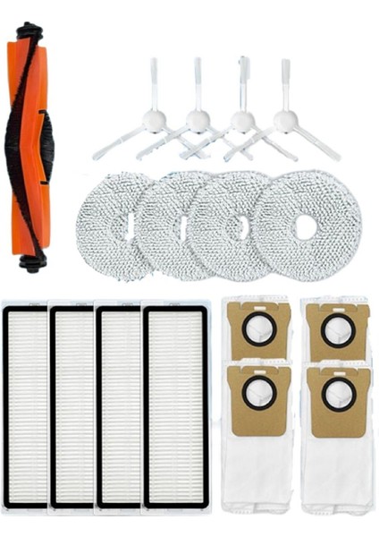 T7PRO Süpürme Robotu Aksesuarları Taş Süpürgesi Parçaları T6 P5 S5 Ana Fırça Kapağı Bez Ekran Su Tankı Için Uygun (Yurt Dışından)