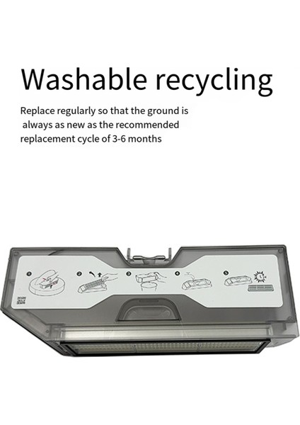 Robot Süpürge G20S/V20S Aksesuarları Toz Kutusu Çöp Kutusu Sarf Malzemeleri (Yurt Dışından) fırsatları