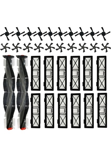 Serisi D3 D4 D5 D6 D7 D9 D10 D70E D75 D80 D85 Robotlu Süpürge Yedek Ana Yan Fırça Filtresi (Yurt Dışından)