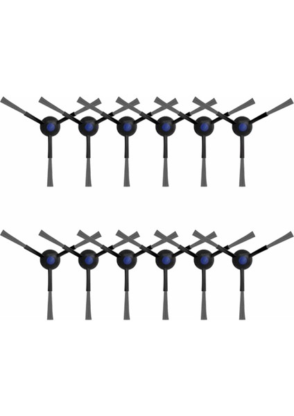 Debot T30 Pro Omni / DDX14 Max Robot Süpürge Yedek Parçaları Için 12 Adet Yıkanabilir Yan Fırça (Yurt Dışından)