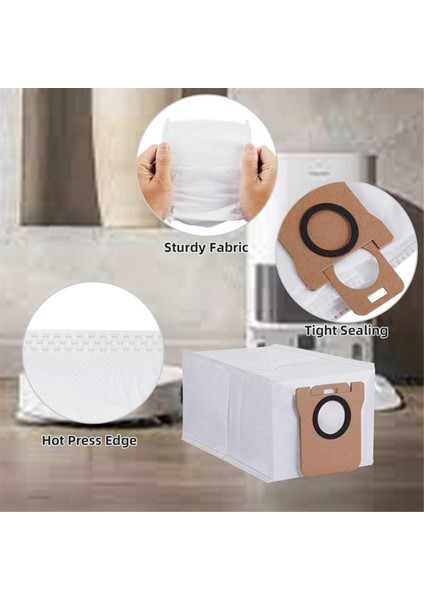 L30 Ultra Robotik Süpürge Için 26 Adet Yedek Parça Ana Yan Fırça Hepa Filtre Paspas Pedi Toz Torbası (Yurt Dışından) fırsatları