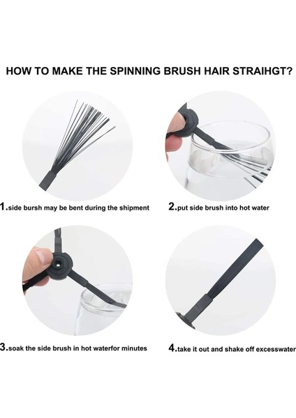 Toz Filtresi Yan Fırça Verimli Hepa V5PRO V50 V55 X5 V5S Pro V5 V3 V3S Robot Süpürge Parçaları (Yurt Dışından) indirimleri