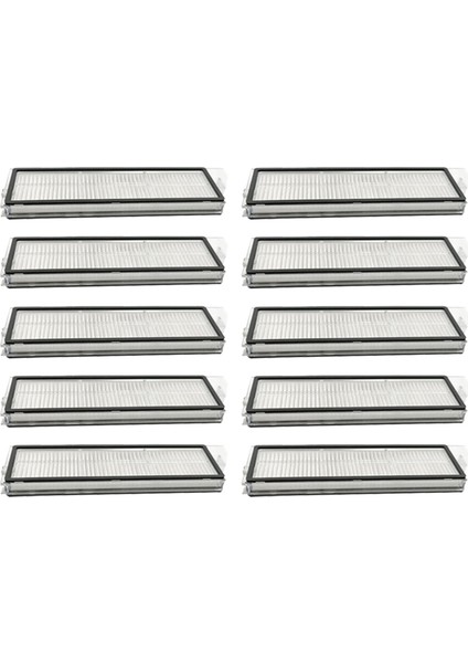 S8 Maxv ULTRA/G20S/S8PRO Maxv Robot Süpürge Aksesuarları Yıkanabilir Filtreler Için 10 Adet Yedek Filtre (Yurt Dışından)