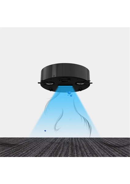 Mini Temizlik Süpürge Robotu Otomatik Vakum Ultra Ince Sessiz Sert Zemin Makinesi, Siyah (Yurt Dışından) fırsatları